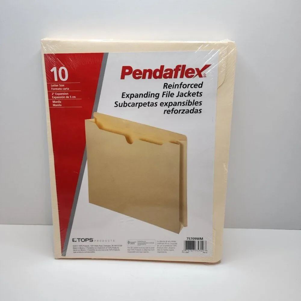 Pendaflex Expansion Folders + Tab File Folders | Manila Colors Letter Size NEW
